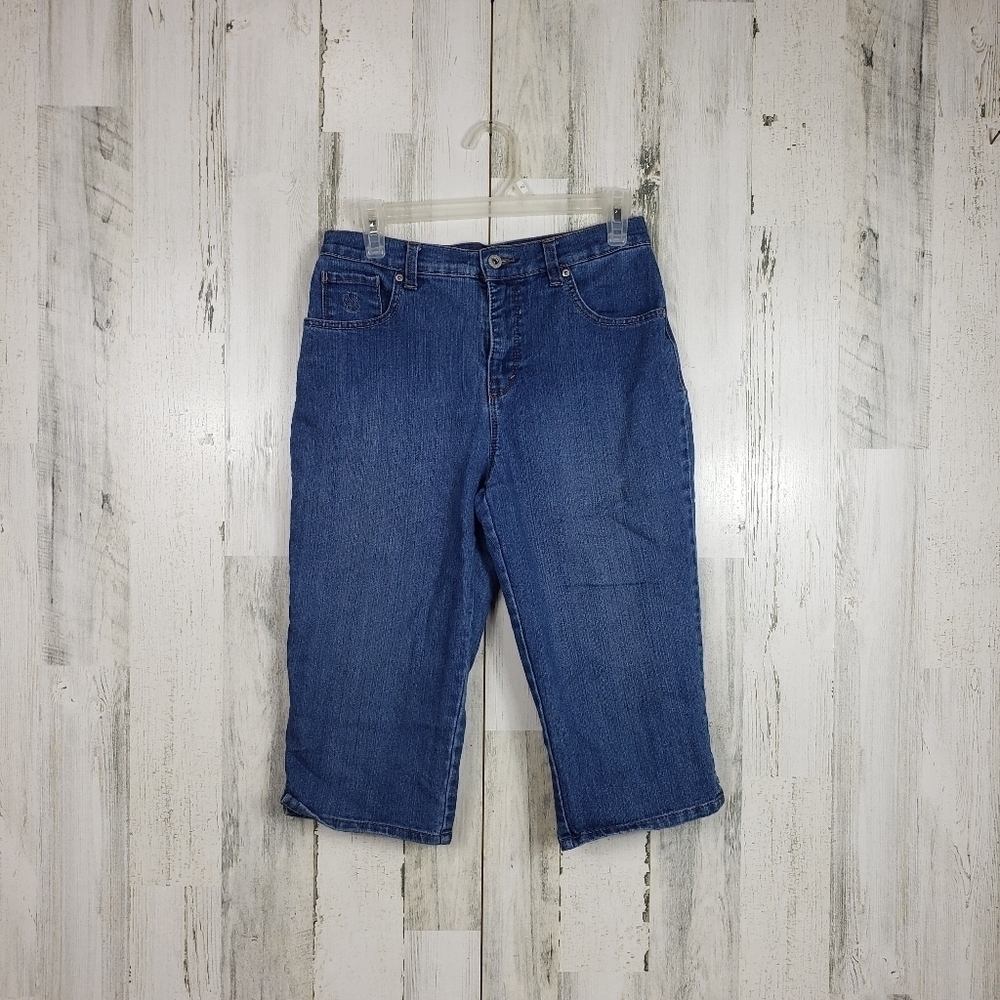 Gloria Vanderbilt Amanda skimmer capri jeans size 6